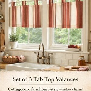 Tab top valances